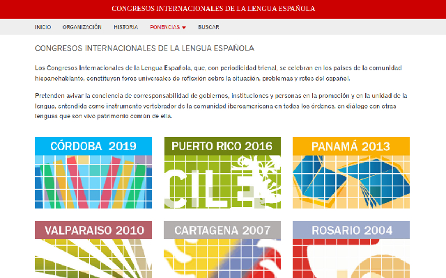 Congresos de la Lengua