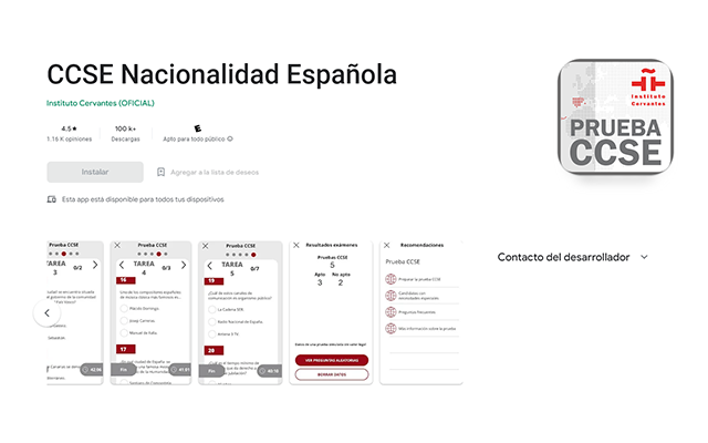 App Prueba CCSE